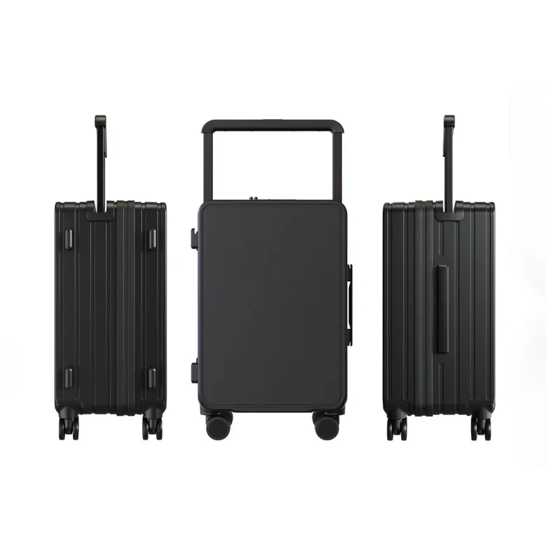 New Suitcase Wide Leisure Travel PC Luggage Lightweight Large-Capacity Trolley Case Boarding Suitcases on Wheels