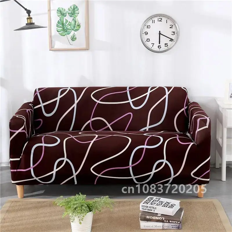 Elastic Cover Set For Living Room Towel Slip-resistant Sofa Covers For Pets Strech Sofa Slipcover