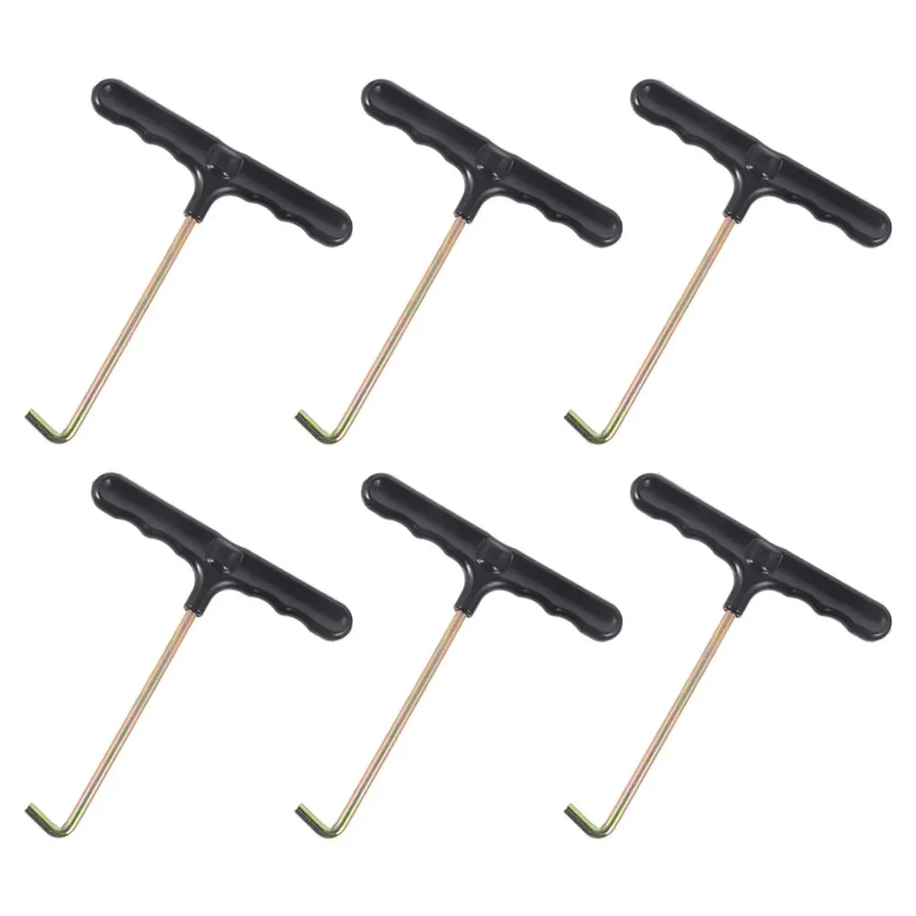 

6pcs Shoe Lace Tightener Tool Portable Cord Tightener For Sports Shoes Roller Skates Ice Skates Lace Puller Team Sports