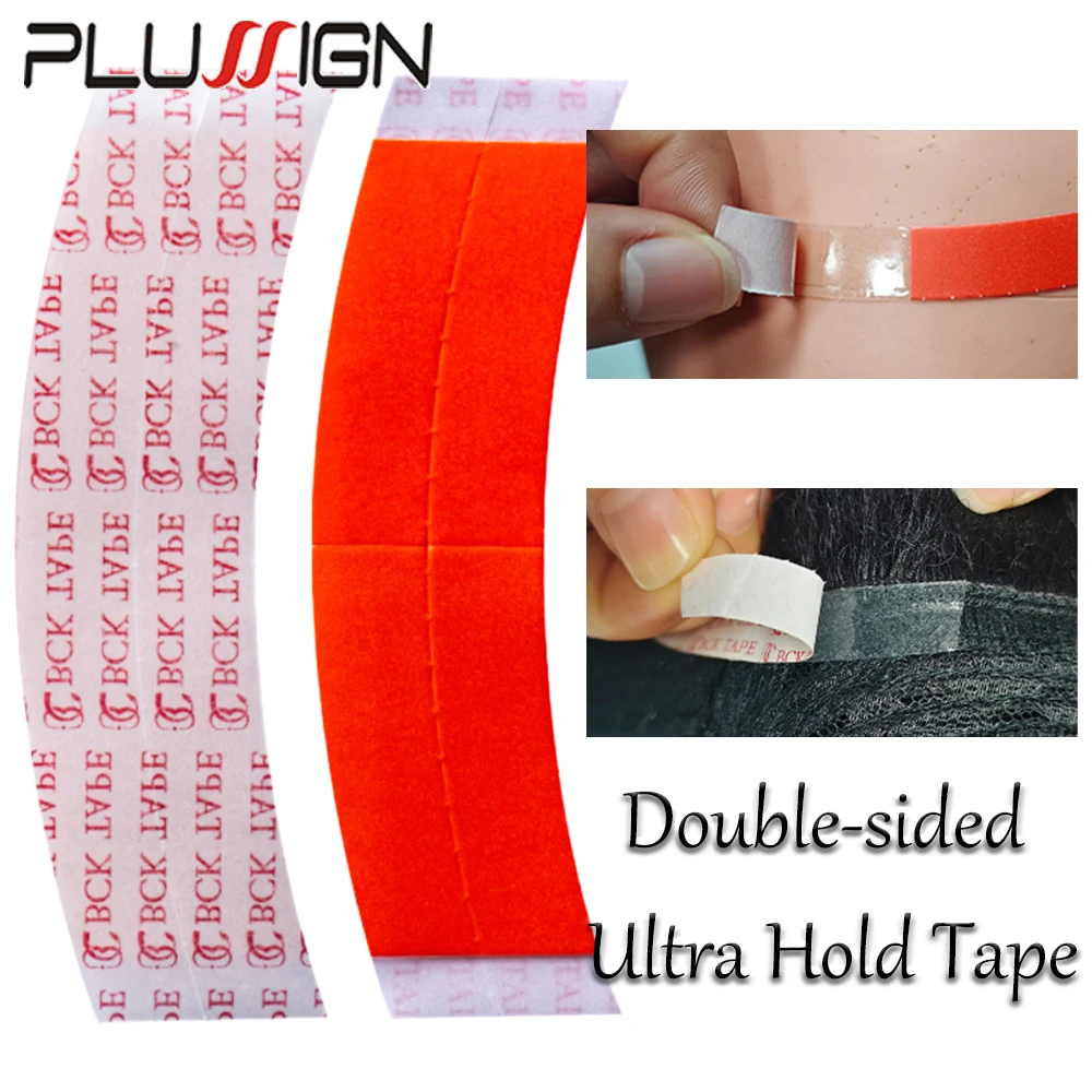 

Wig Tape Double Sided Ultra Hold Lace Front Tape For Wigs Men Toupee Strong Adhesive With Breathable Mesh Top Hair Tape Glue