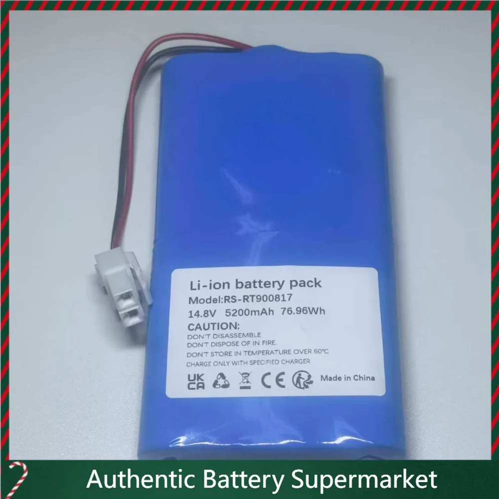High quality products for rowenta rr8021 rr8037 sweeper 5200mah replace battery