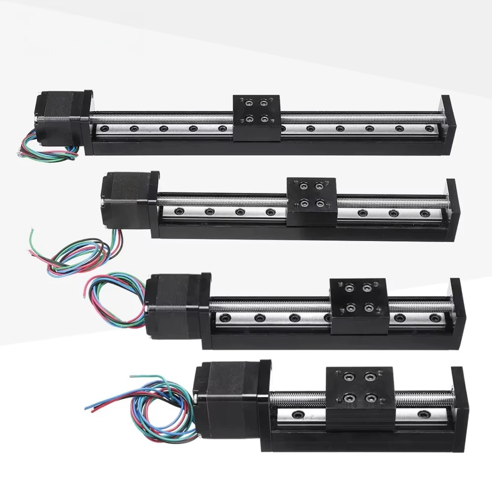Stepper Motor Mini Linear 28mm  Stage Guide T6 Screw Micro  Actuator for CNC