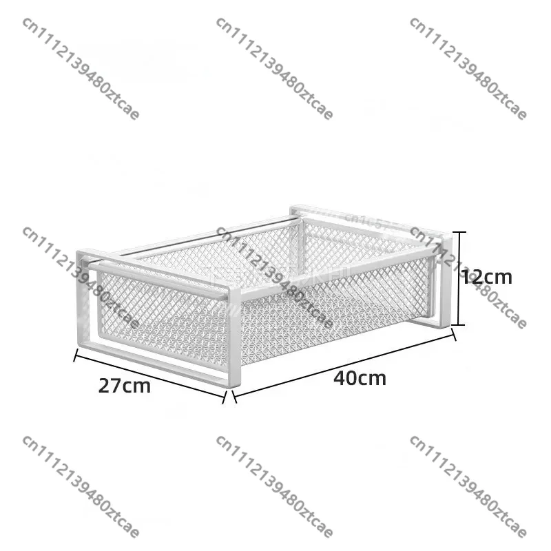 Wardrobe Pull-out Baffle Cabinet Layered Partition, Underwear Socks Hanging Storage Organizer Box