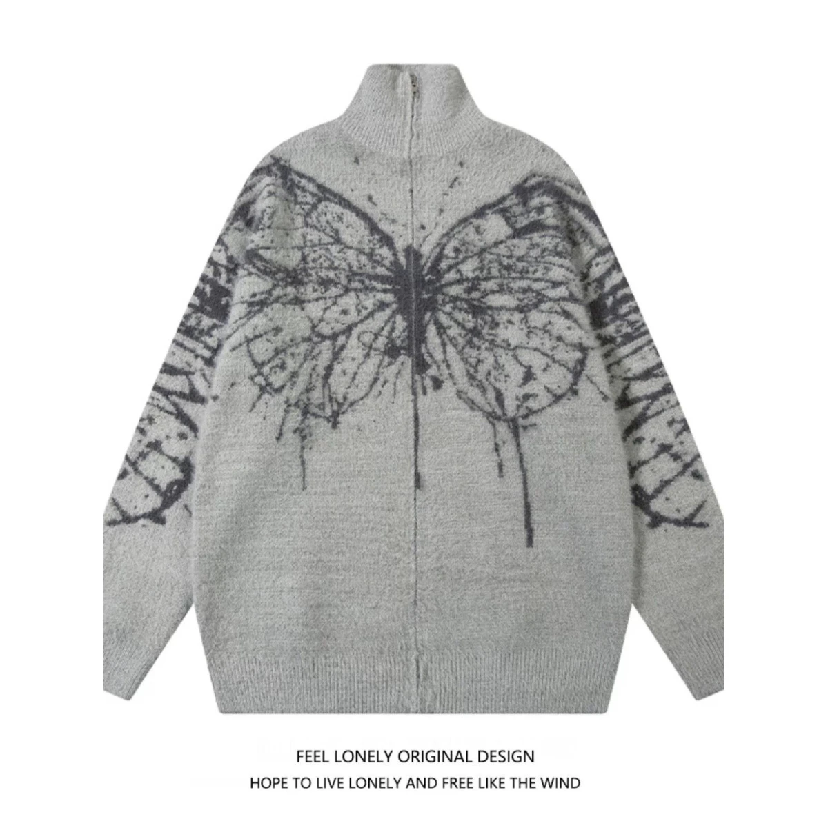 

Повседневный вязаный свитер в американском стиле ретро с v-образным вырезом, мужской цветной открытый кардиган, мягкая свободная зимняя верхняя одежда, полиэфирное волокно