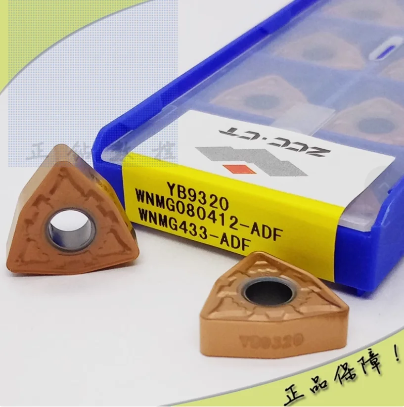 ZCCCT diamond brand CNC alloy blade WNMG080412-ADF YB9320