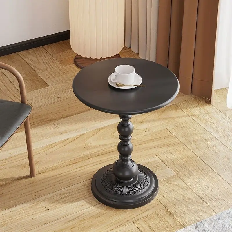 Nordic modern minimalist corner table, iron art bedside table, balcony, small round table, sofa, side cabinet, End Tables