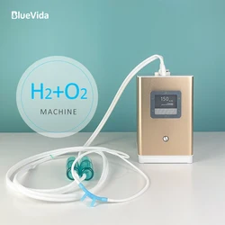 Bluevida Updation 150ml Large Flow 99.99% Pure Hydrogen & Brown's Gas Inhaler Hydrogen Water Generator Make Both H₂&O₂ Low Noise