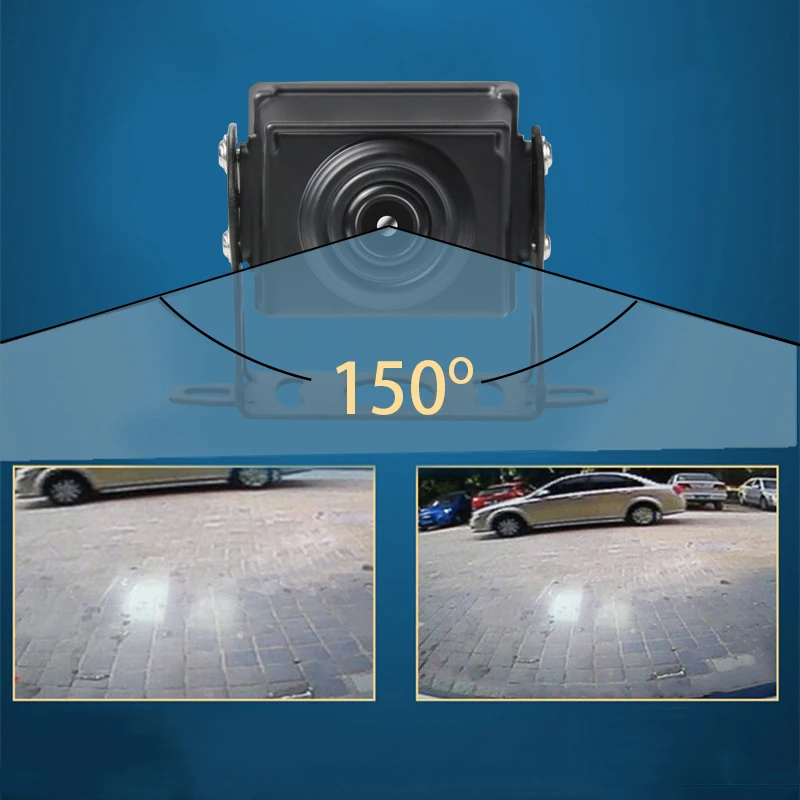 1080P Front and Rear View AHD Camera 12V for Car/Bus/Truck Color Night Vision Vehicle Reverse Surveillance Camera Parking Assist