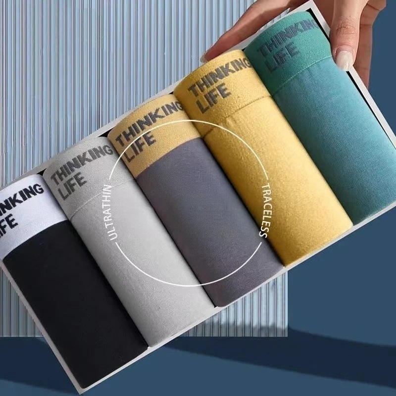 

New Cotton Antibacterial Crotch Large Size Men's Underwear Enlarged Underwear Boys Seamless Boxers Men's Boxers трусы мужские