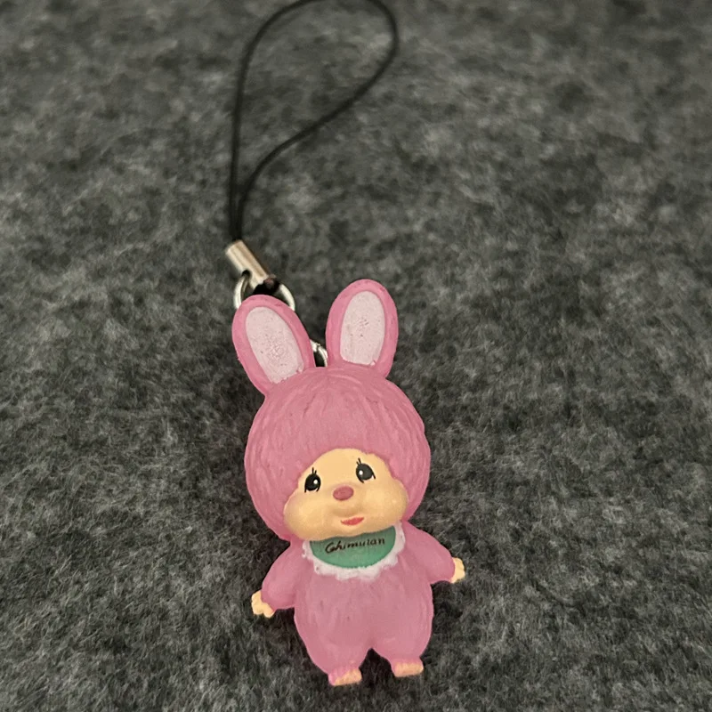 1/6 pçs para monqiqi chaveiro pingente boneca desktop mochila pingente boneca ornamento presentes criativos