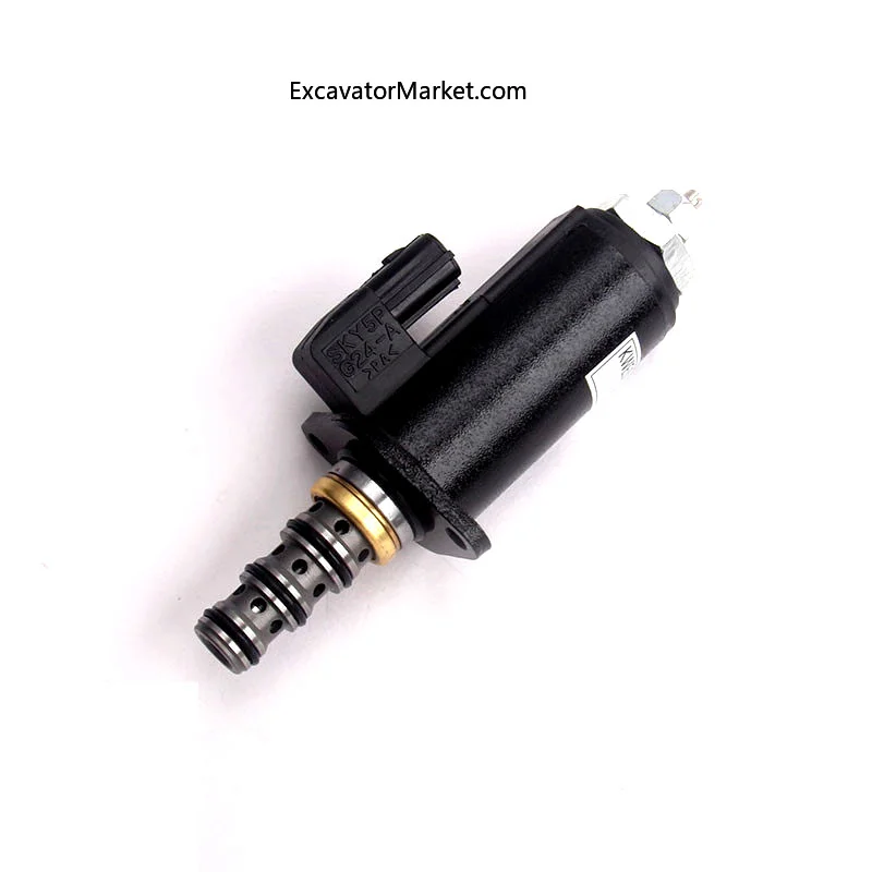 For Carter E200/320B/C/D Proportional Solenoid Valve Rotary Brake CAT Blue Dot Solenoid Assembly High Quality Excavator Spare