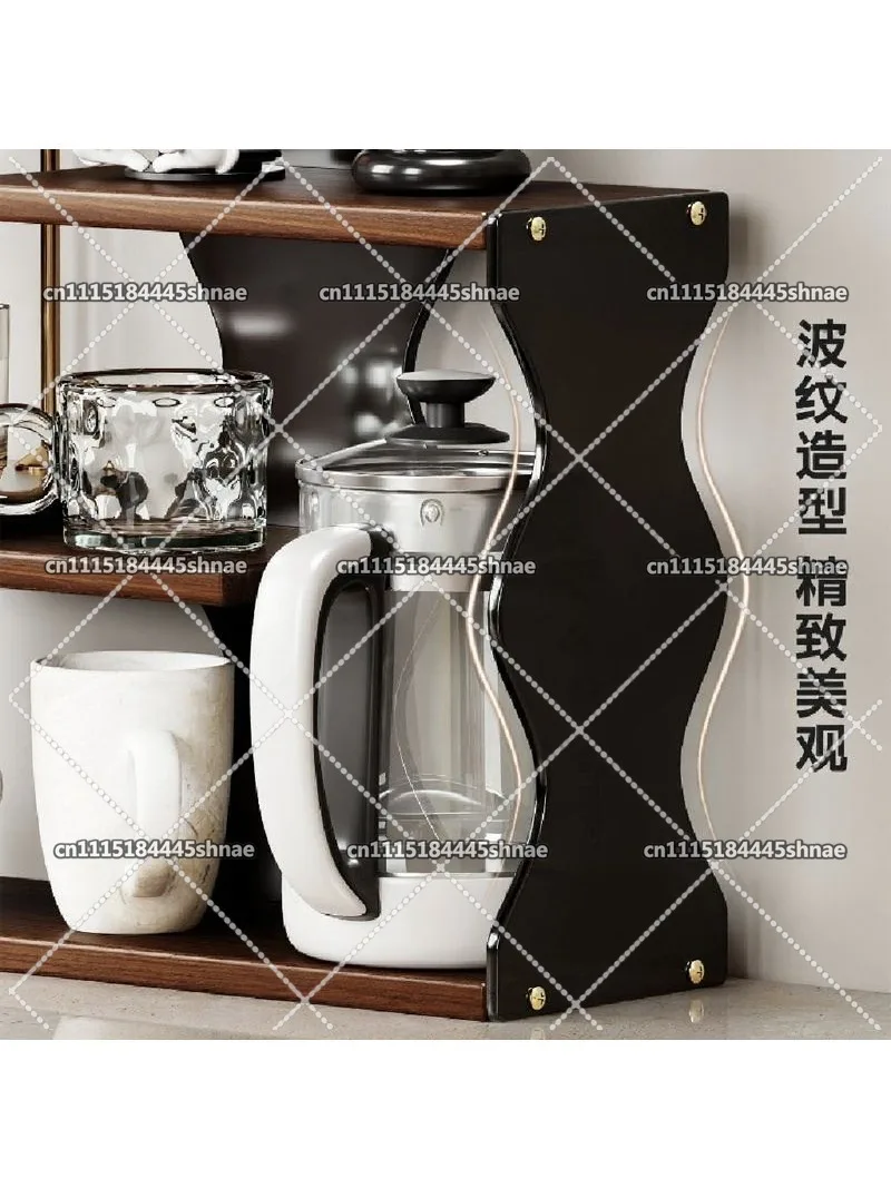 Acrylic Cup Holder Tabletop Shelf Meal