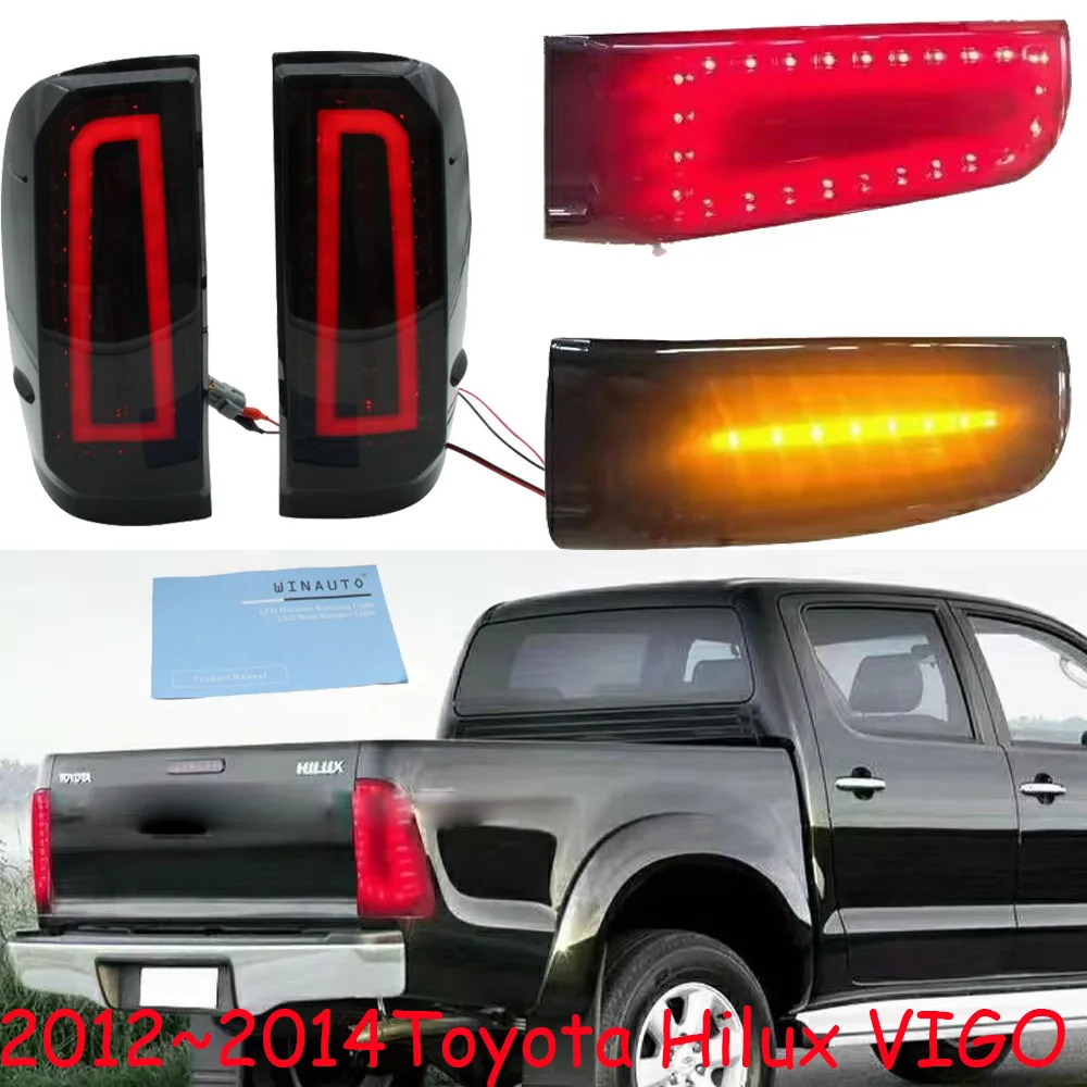 car styling tail light for Toyota revo vigo taillight hilux LED 2012~2014y car accessories Taillamp for vigo revo rear light fog