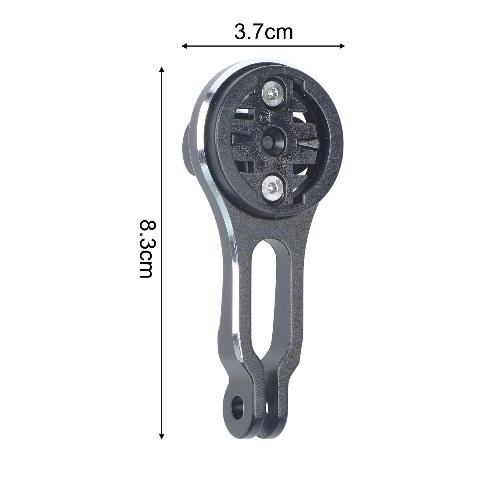 Approx 8.3x3.7cm Alloy Bike Computer Mount Stable Performance Bracket Includes Multiple Base Plates Compatible With for Road