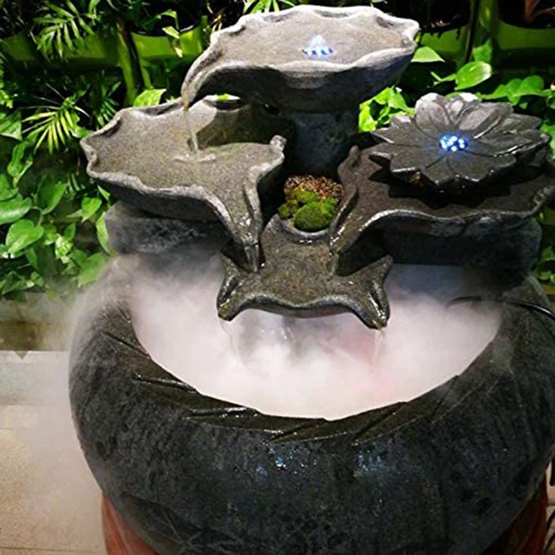 بالموجات فوق الصوتية ضباب صانع رش نافورة المياه بركة البخاخة الهواء المرطب