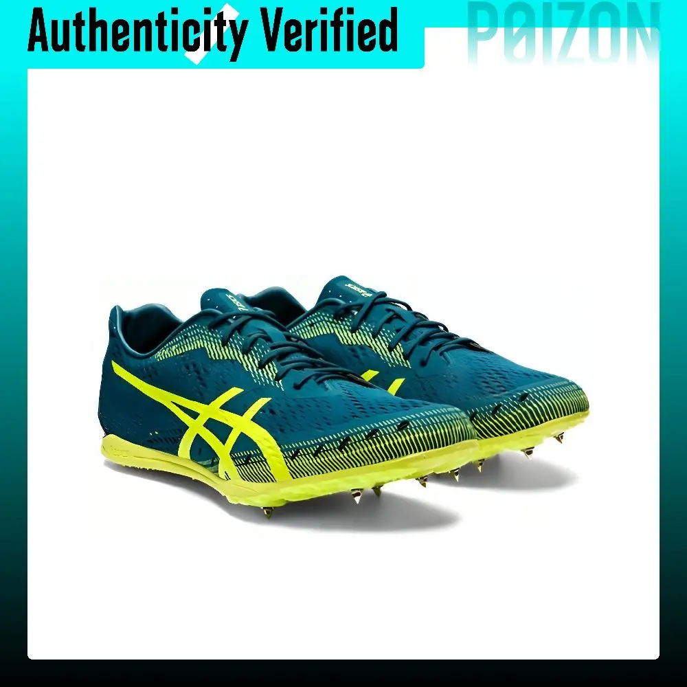 ASICS Gun Lap 2 Running Shoes Men's Low-top Lake Green/Neon Yellow 1093A042-300 - view 4