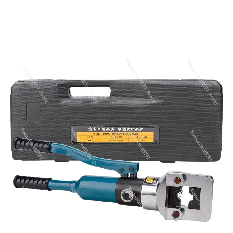 Hydraulic Forceps Yqk-400C Wire Crimper Cable Clamp Copper Aluminum Nose 500 Press Plier
