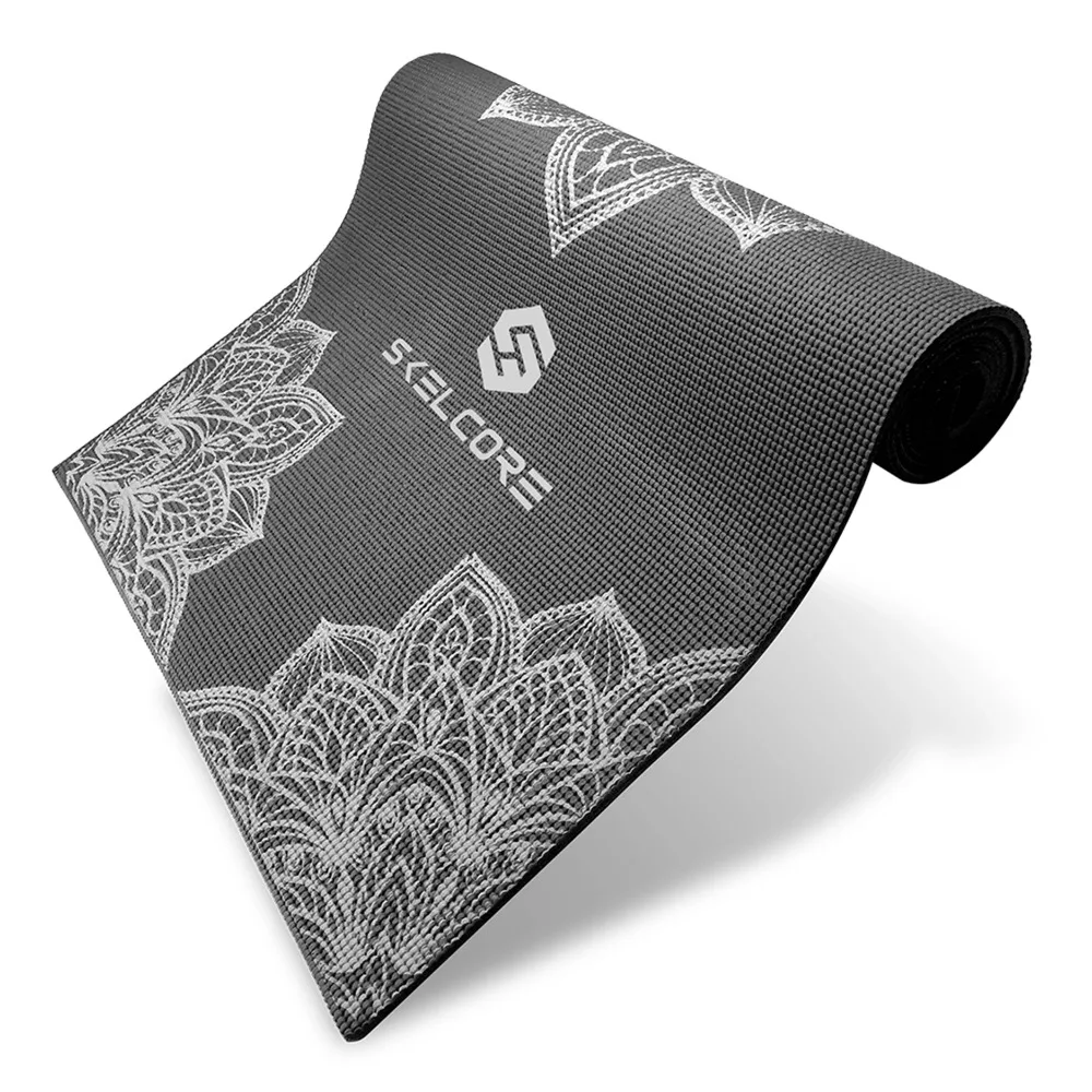 

4mm (0.15 in) PVC Yoga Mat, Floral Design