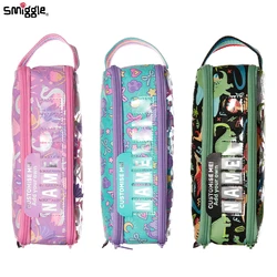 Smiggle Pencil Case Children'S Cartoon Pencil Case Pupils Creative Stationery Bag Multifunctional Double Zipper