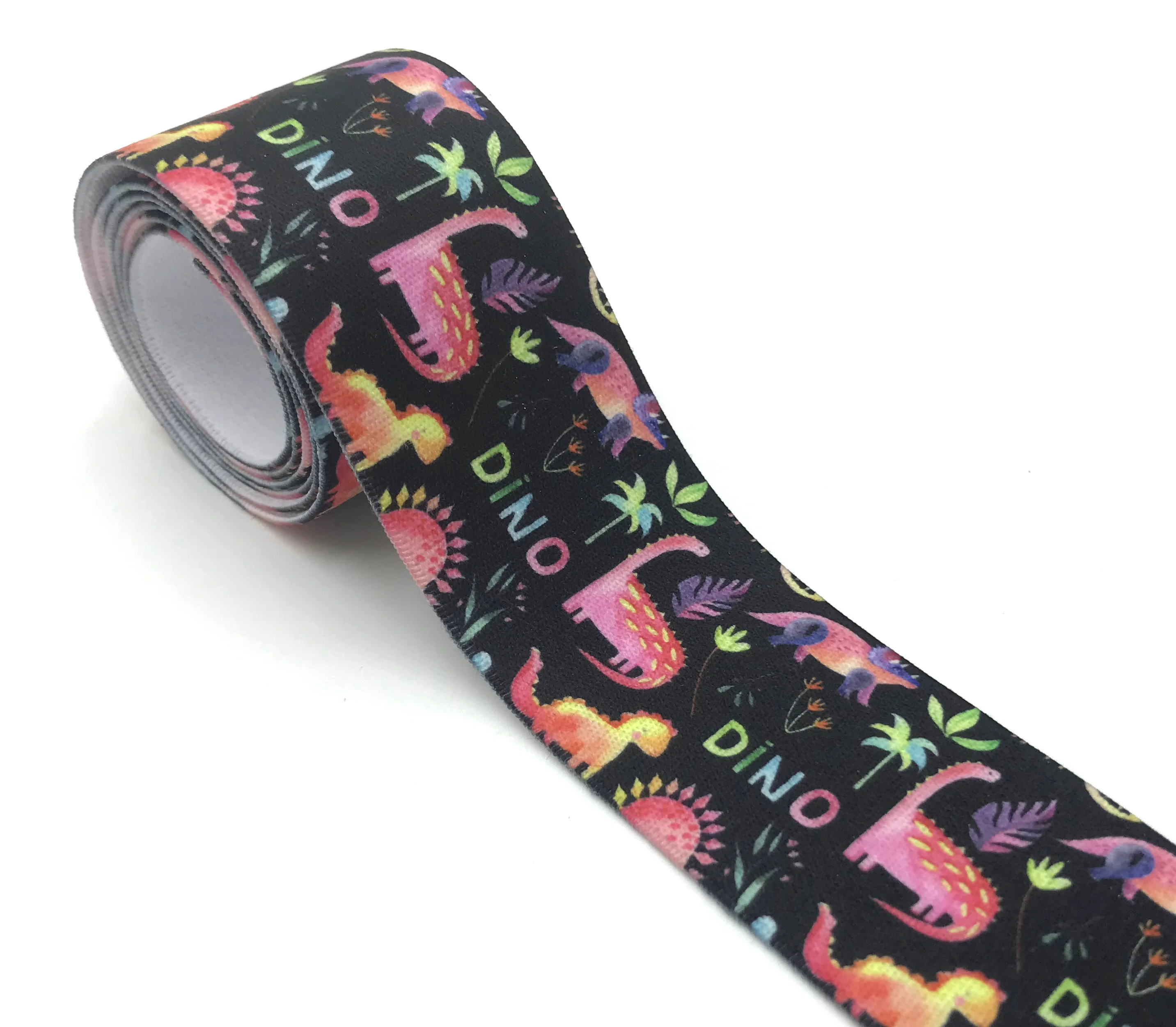 2/5/10Meter/Bag 25mm 40mm  Butterfly Print Animal Garment Waist Elastic Webbing DIY Apparel Band Bags Strap Sewing Accessories