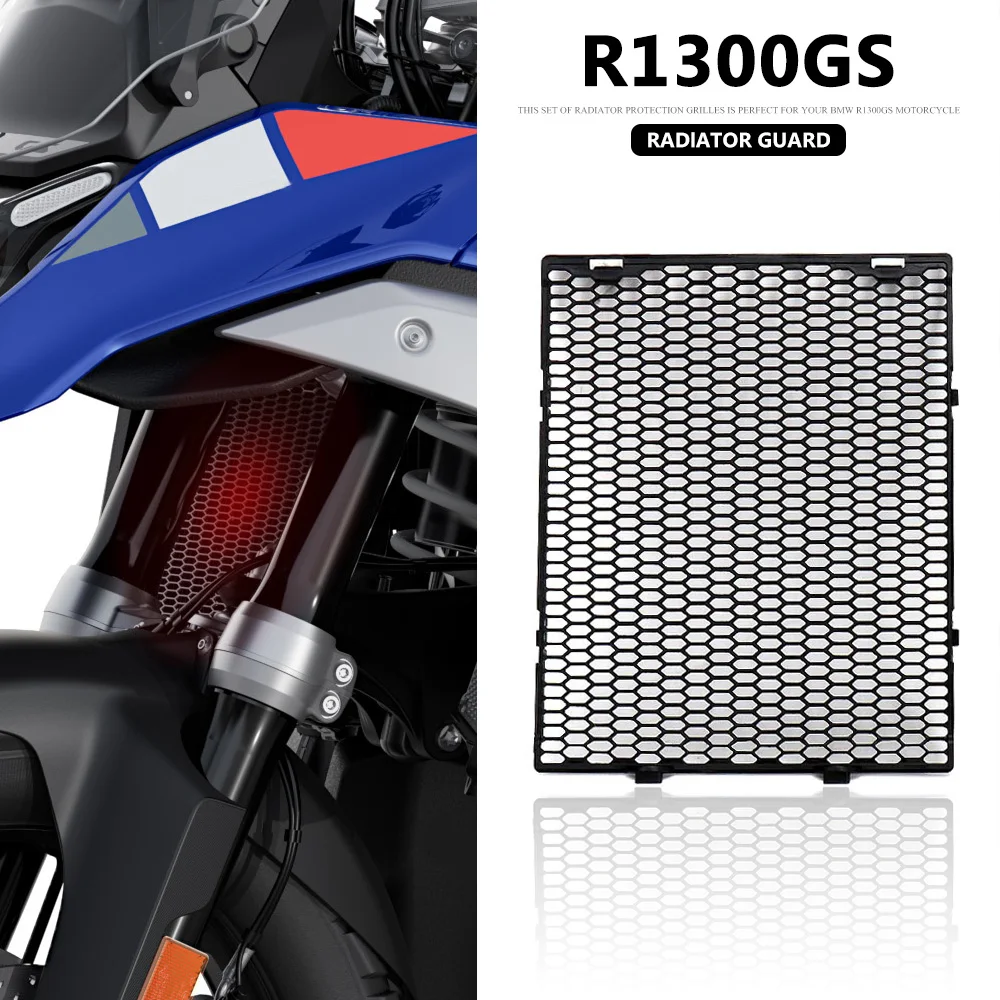 New Motorcycle Black Radiator Guard Grille Cover Protection For BMW R1300GS r1300gs R 1300 GS R 1300GS 2023 2024