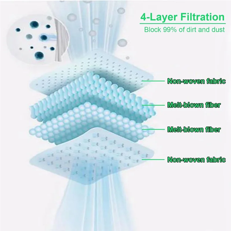 A83G-22PCS Мешки для пыли для Roborock Saros 10/10R, Q Revo, Qrevo S/Slim, S8 Maxv Ultra, S8 Max Ultra, детали пылесоса