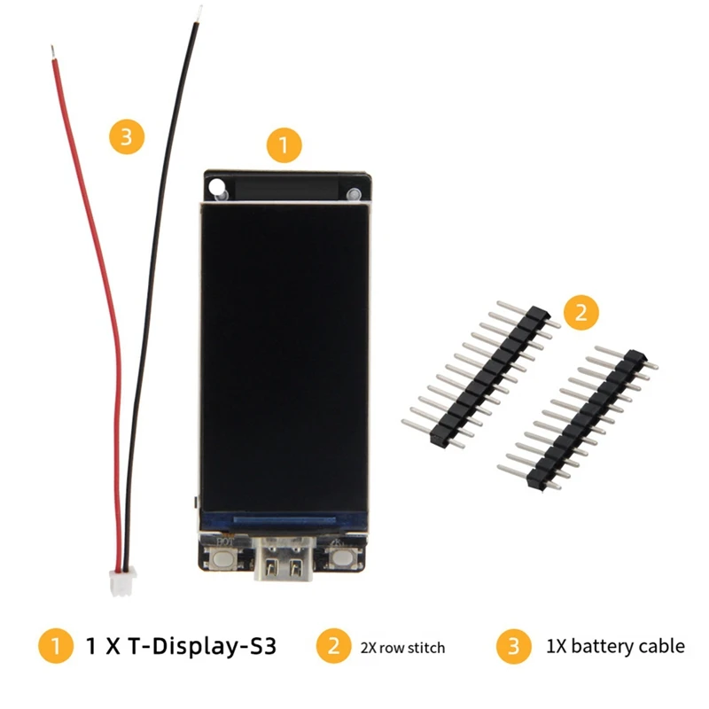 T-Display-S3 1.9-Inch LCD Development Board  For Nerd Miner Bitcoin Solo Lottery Miner BTC Miner