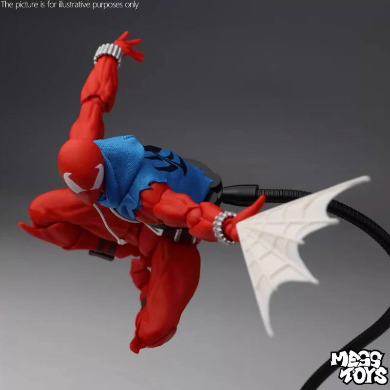 Nouveaux jouets en désordre Figurine héros écarlate Spiderman Messtoys Spider Man Anime Figurine modèle Statue cadeaux Collection jouets