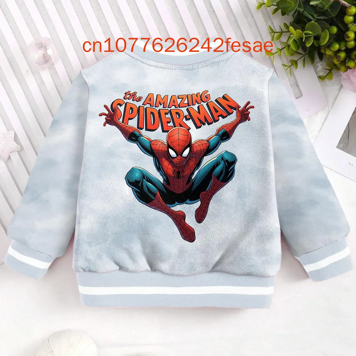 

Spider Man Kids and Youth Baseball Jacket 2025 New Disney Autumn Baseball Uniform Academy Cardigan Jacket Kids Clothes
