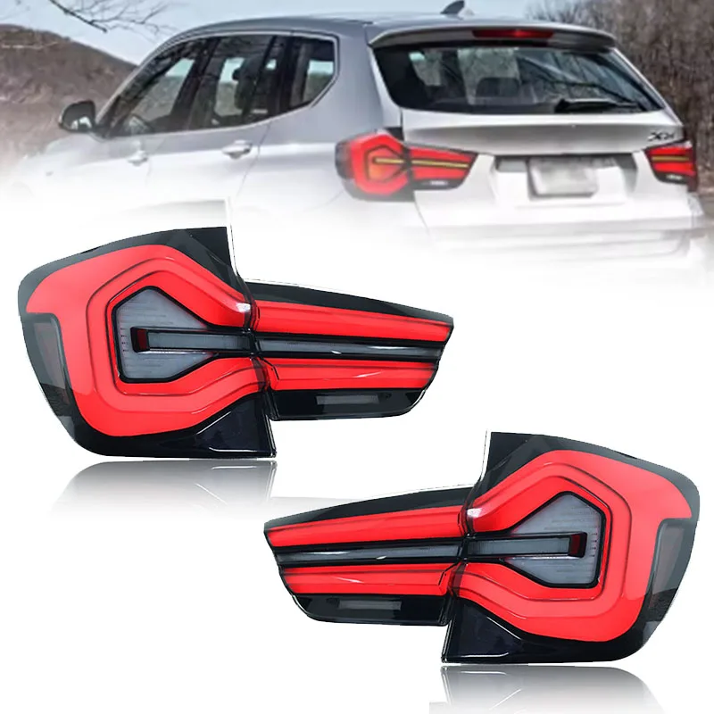 

Светодиодные задние фонари для BMW X3 F25 2010-2017 LCI: ДХО, сигналы поворота, стоп-сигналы, фонари заднего хода, габаритные огни, рестайлинг