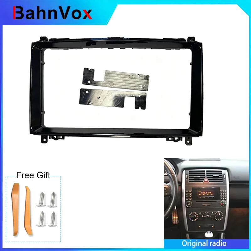 9 inch Android Car Radio frame for Mercedes Benz Sprinter B200 W209 W169 W169 B-class W245  2din Stereo GPS Fascia bezel Panel