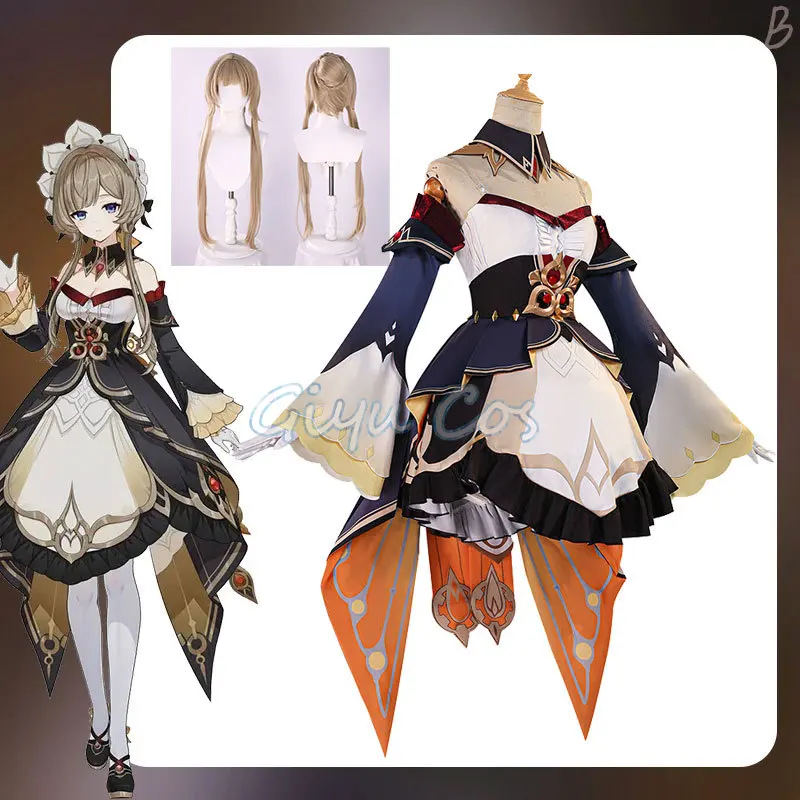 

Genshin Impact Marionette Sandrone Cosplay Costume Halloween Costumes Masquerade Women