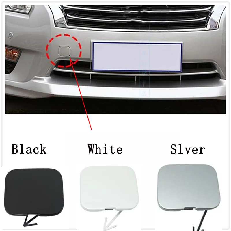 Front Bumper Tow Eye Cover Cap - Fit 2013-2015 Nissan Altima US 622A03TA0A