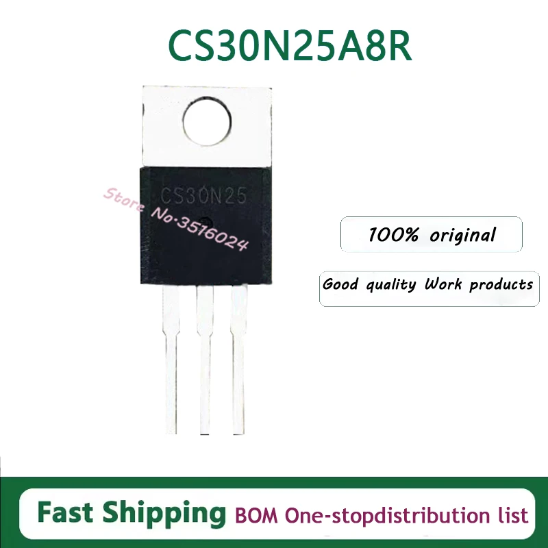 

10 шт./лот CS30N25 CS30N25A8R TO-220 100% новый