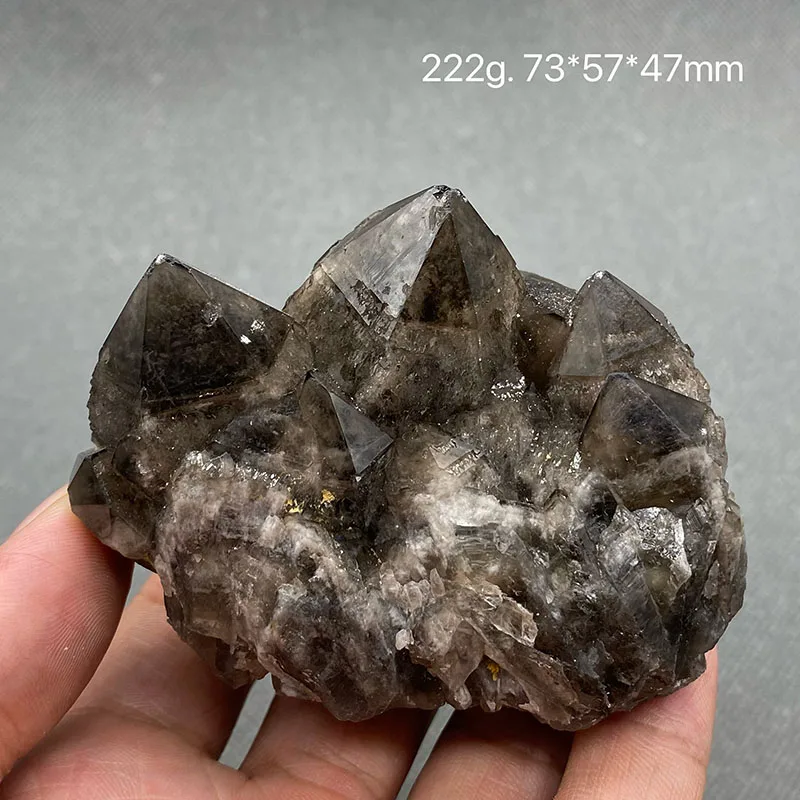 100% natural Inner Mongolia crystal cluster rough specimen stone