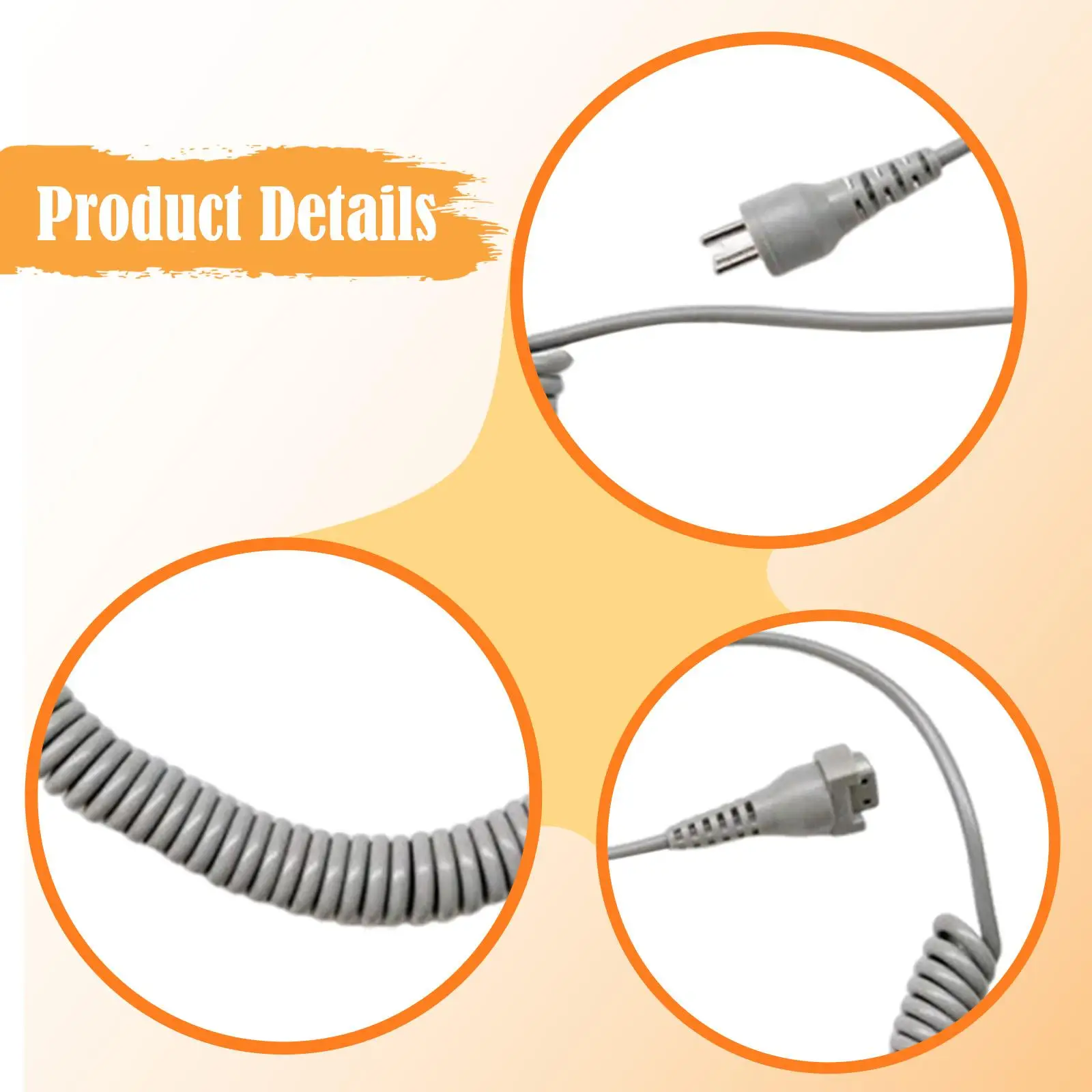 네일 드릴 교체용 모터 코드 교체, 네일 드릴 기계용 견고한 26인치, Ug12용 특수 핸들 액세서리 코드 어셈블리