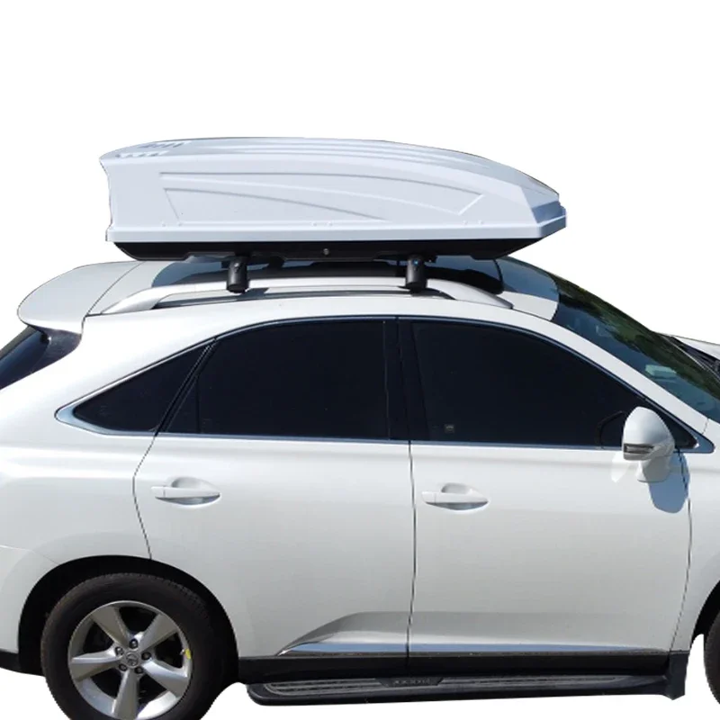 Black White SUV Roof Rack Rooftop Customized ABS+PMMA Cargo Luggage Car Roof Boxes