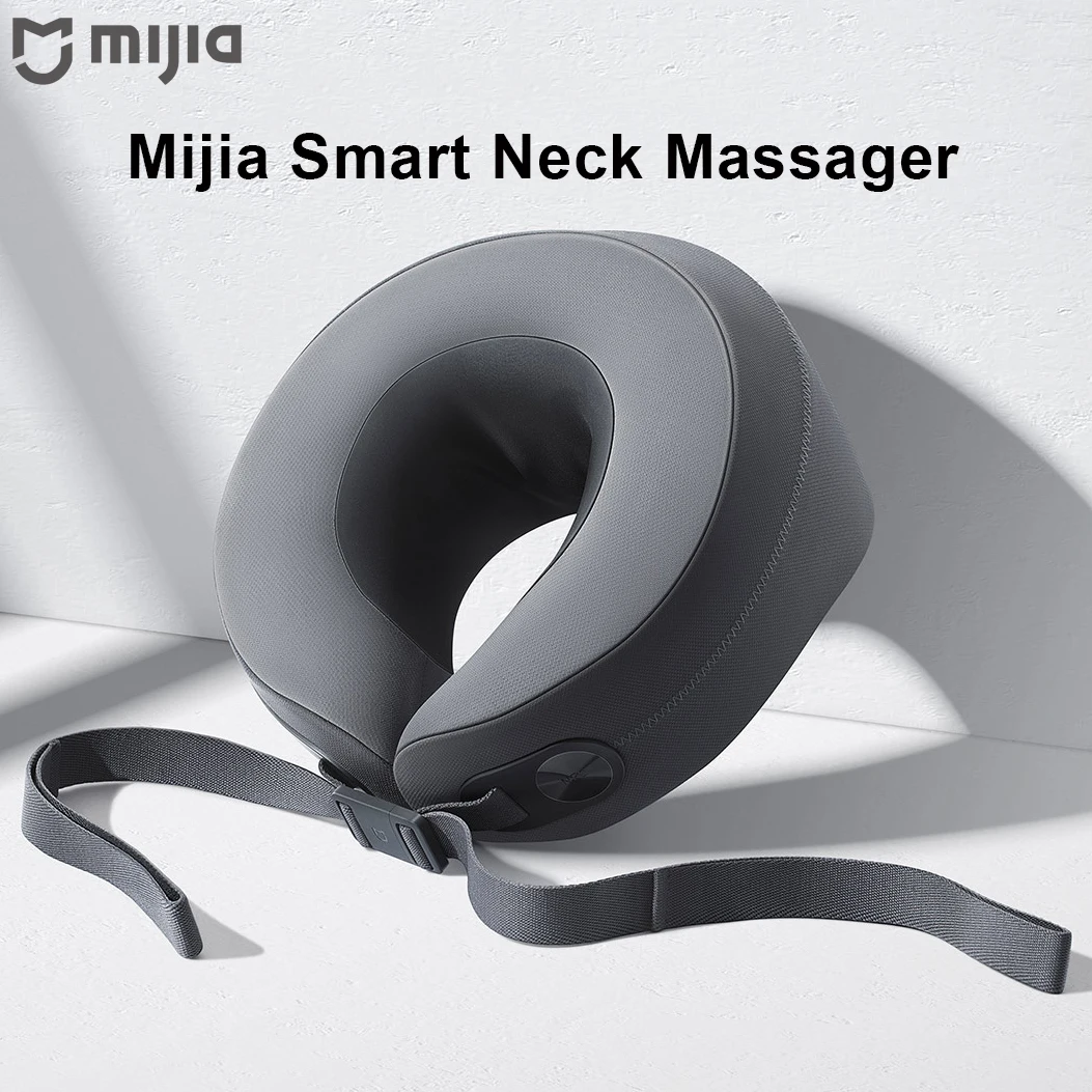 

Mijia Smart Neck Massager Shoulder And Neck Integrated Massager Hot Compress Hanging Neck Protector With Mi Home APP Control New