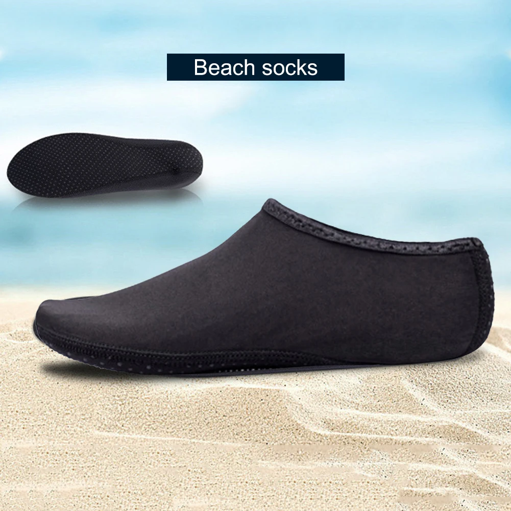 Unisex Water Shoes Swimming Diving Socks Summer Aqua Beach Sandal Flat Shoe Seaside Non-Slip Sneaker Socks Slipper for Men Women