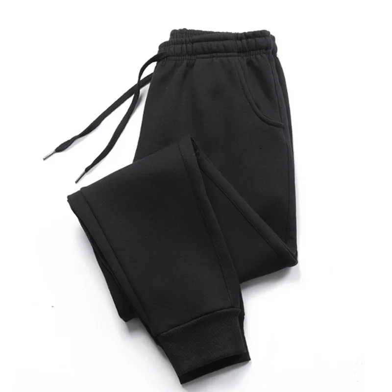 Uomo donna pantaloni lunghi autunno e inverno uomo pantaloni sportivi Casual in pile pantaloni sportivi morbidi pantaloni da Jogging 5 colori