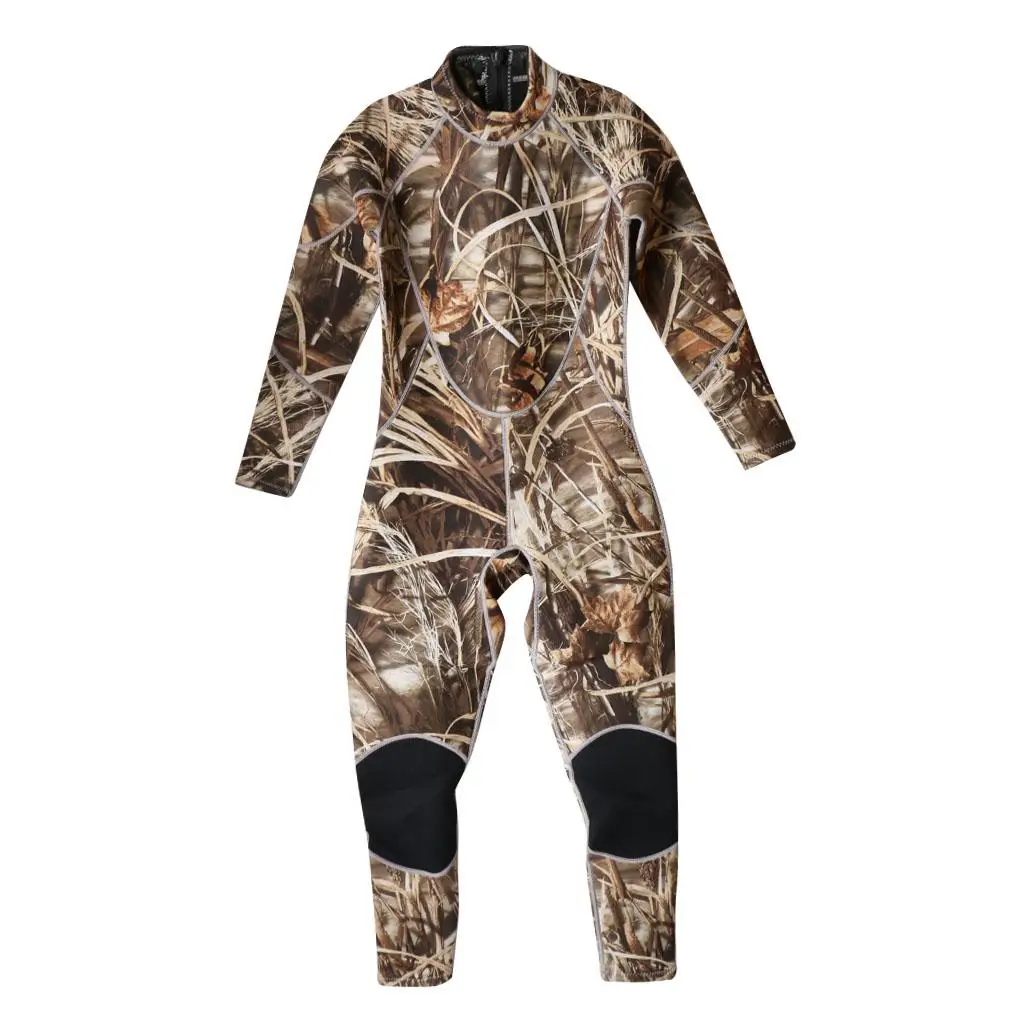 Full Body Wetsuit Neoprene Diving Clothing Windproof Surf Suit for Winter Swimming and Underwater Sports