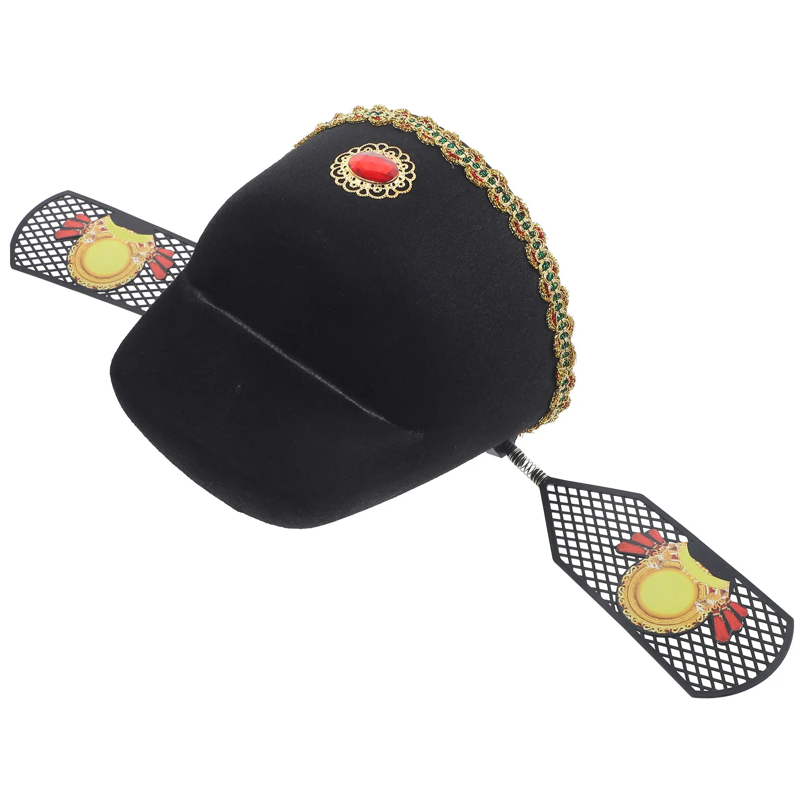 دعامة إله الثروة لحفلات الأداء المسرحي والقبعات الصينية