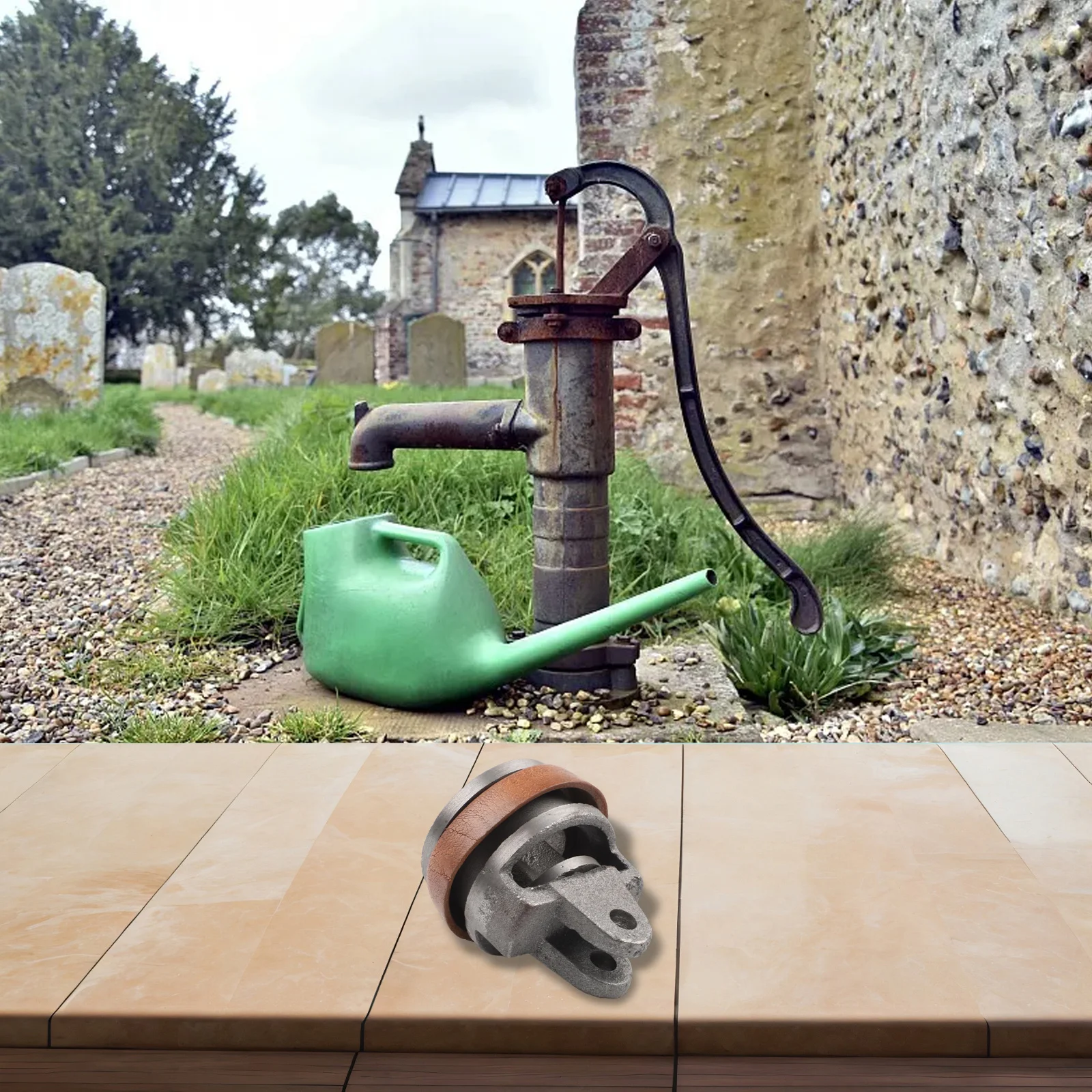 

Cast Iron Hand Pump Parts Hand Pump Hand Pump Replacement Excellent Air Tightness Long-lasting Performance Robust Construction