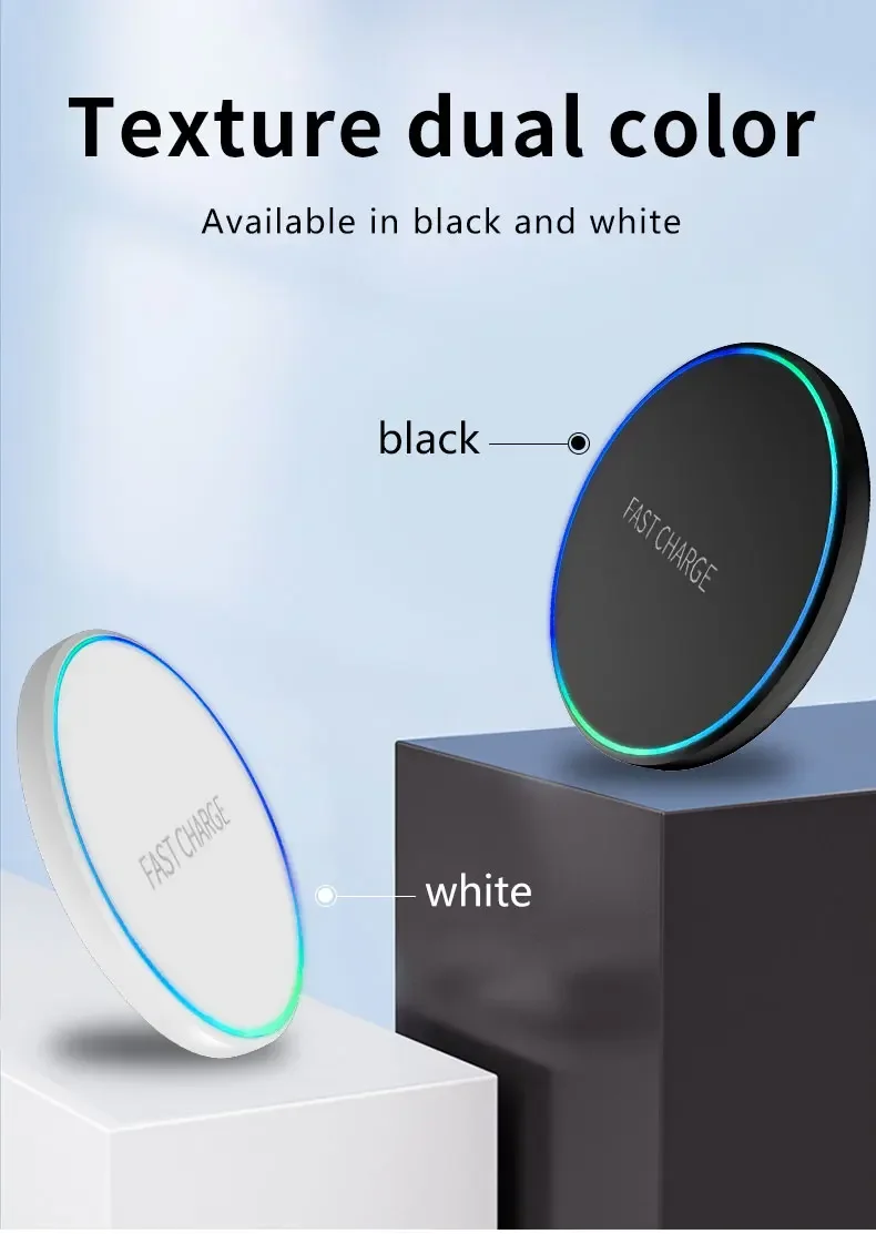 Wireless Charger For PHONE \PAD\WATCH \EarphonesInduction Fast Charging Pad Dock Station