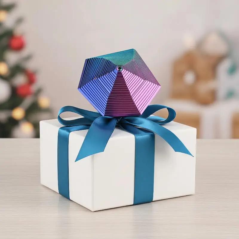 

Eco Friendly PLA Hexagonal Fidget Spiral Toy Gradient Color Stress Relief Perfect For Home Office Desk Play Kids Adults Gift
