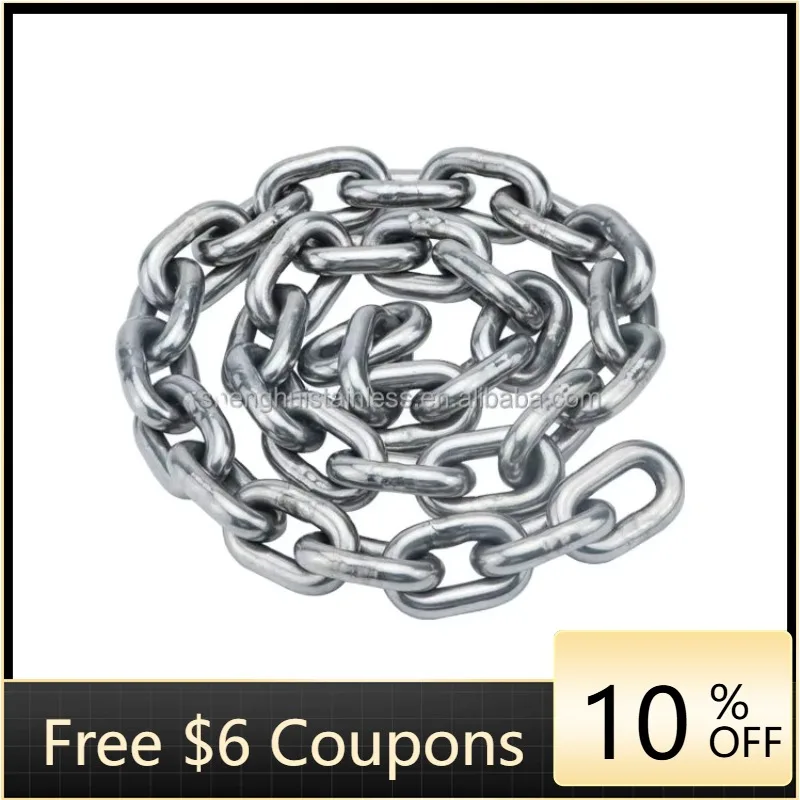 

BBWSTHigh Quality Mirror Polished Marine Anchor Chain 316 Stainless Steel Boat Anchor Chain for Sale