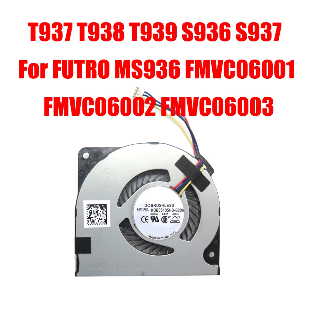 New Laptop CPU Fan For Fujitsu LifeBook T937 T938 T939 S936 S937 For FUTRO MS936 FMVC06001 FMVC06002 FMVC06003 DC5V 0.32A