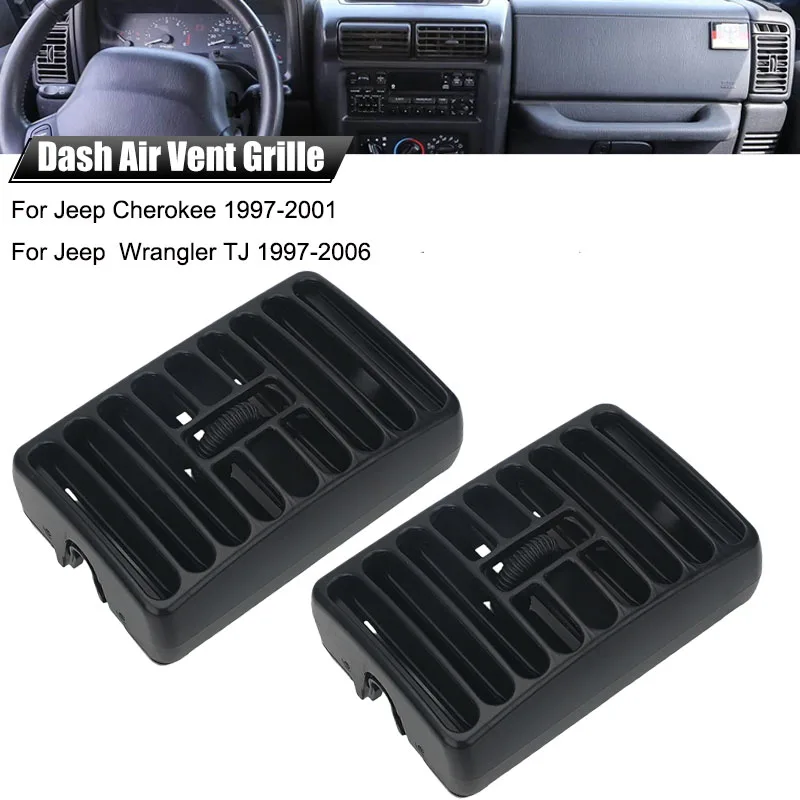 

Auto Dashboard Air Conditioning Air Vent For Jepp Wrangler TJ 1997-2006 For Jeep Cherokee 1997 1998 -2001 5DP55TAZ/5DP54TAZ