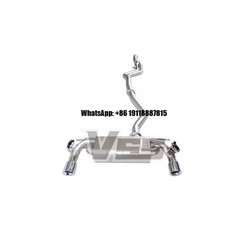 

for BMW M135/M135i N55 3.0T 2013-2016 Stainless Steel Catback Exhaust Pipe High Performance Car Exhaust System