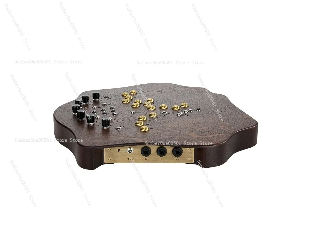 Sintetizador Polifónico de Madera MPE con Teclado Táctil, Sintetizador de Escritorio con Giroscopio, Sonidos de Handpan, Texturas de Ruido